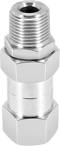 Snodo per Idropulitrice, Raccordo Filettato NPT da 3/8 di Pollice, 4500 PSI, per Idropulitrice (Acciaio Inossidabile) - Honorern