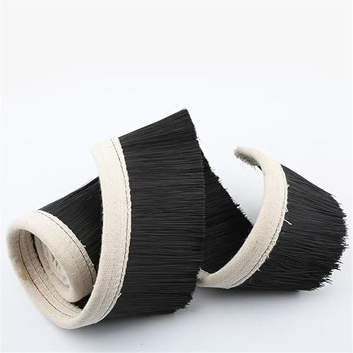 Spazzola per aspirapolvere, 1 m, 50/70/100 mm, per macchina da incidere e fresatrice per fresatrice a motore CNC, 70 mm x 1 m (oro) - Honorern