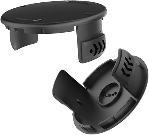 Lotto di 2 coperchi per bobine di ricambio per tosaerba PRTA 20-Li A1 - IAN 311046, PRTA 20-Li B1 - IAN 330831 - Honorern