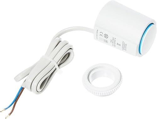Attuatore per Riscaldamento a Pavimento M30 x 1,5 NC Tipo VA80 230 V Adatto Compatibile con Heimeier/Kermi/Roth/Herb/Thermoval - Honorern