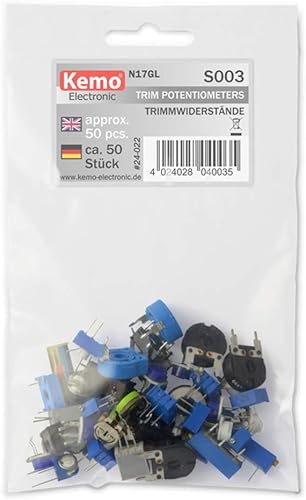 Kemo S003 - Assortimento di trimmer lineare, 50 pezzi - Honorern