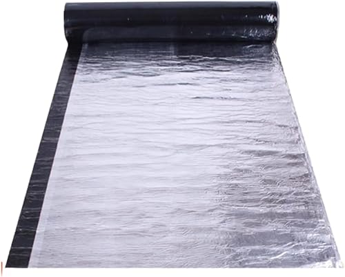 Rotolo Patch di Asfalto Autoadesivo per Tetto,Guaina Bituminosa Nastro Impermeabile,Nastro Butilico In Alluminio,Isolamento Termico,per Perdite Tetto,larghezza X Lunghezza (0.3x4m) - Honorern