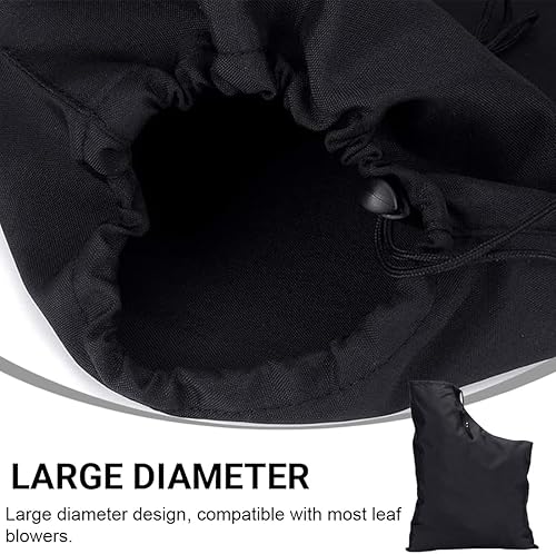 Sacco Aspiratore per Soffiatore di Foglie Sacca Raccogli Foglie Sacco per Aspiratore Sacchetto di Ricambio per Prati e Terrazze 60x44cm Sacchetto per Soffiatore Foglie - Honorern