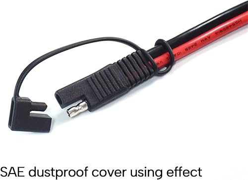 Resistente alle alte temperature Copertura antipolvere Adattatore SAE Cavo di prolunga caricabatterie Custodie antipolvere impermeabili Accessori Generatori solari di potenza Controller esterno - Honorern