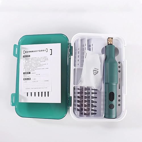 Macchina per Intagliare Elettrica Portatile, Mini Strumento per Trapano Elettrico Scalpello in Legno Coltello per Intaglio Elettrico per Intaglio di Precisione per La Lavorazione Del Legno - Honorern