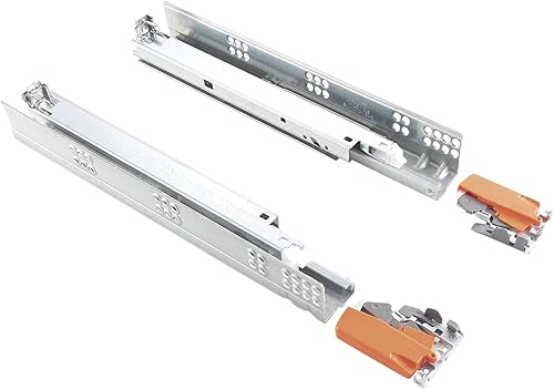 BLUM 9002730355390 Tandem Plus Blumotion-Estensione Completa 350 mm con Giunti, Argento - Honorern