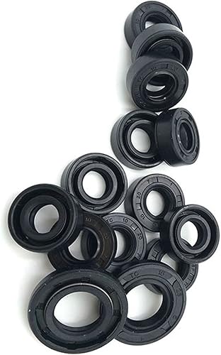 2 pezzi Paraolio Tc scheletro paraolio a doppio labbro paraolio Rotary, 35X62X5mm - Honorern