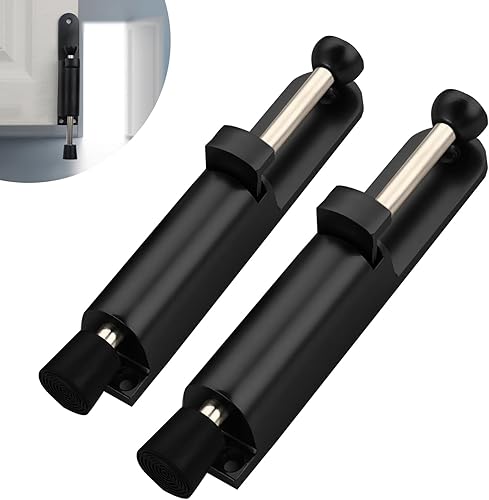 Fermaporta da Pavimento, 2 x Fermaporta a Pedale Fermaporta a Molla fermaporta Caricato a Molla Fermaporta in Lega di Zinco per Tenere Ferma la Porta per Cancello del Garage Ufficio Casa - Honorern