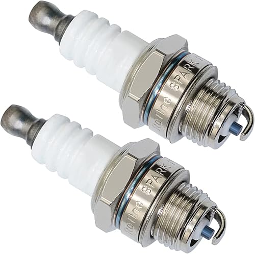 Candela L7T BPMR7A Sostituisce BPM7A BM6A RCJ6Y RCJ7Y WSR5F WS8E CJ7Y CJ8Y WS5F WS6F, per la Maggior Parte dei Motori a 2 Tempi 33cc-52cc Motosega Tosaerba Soffiatore Decespugliatore - Honorern