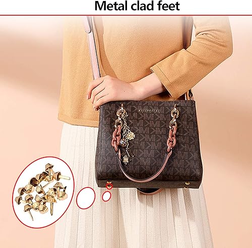 Rivetti A Testa Borsetta Piedini Per Borse A Fondo Piedi Borchie 80 Pezzi Piedi Lunghi Borsa Unghie Del Piede 12mm Base Dei Bagagli Borsa Piatta Chiodi Inferiori Rotondi Rivetti Borse Accessori - Honorern