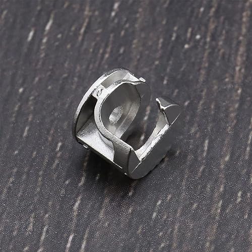 20 Pezzi Connettori per Mobili Raccordi per Serratura a Camma, 15mm x 12mm Dadi di Bloccaggio a Camma Anticorrosione, Connettore Eccentrico in Lega per Pannello di Mobili Cassetti dell'Armadio - Honorern