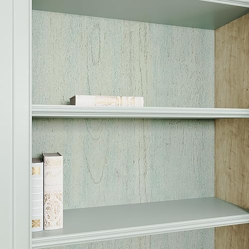 Pellicola Adesiva Legno Verde Vintage Carta da Parati Effetto Legno Verde Grigio Carta Adesiva per Mobili Camera da Letto Pellicola Autoadesiva per Cucina Bagno Impermeabile 40cm x 300cm - Honorern