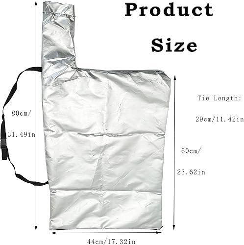 Sacco per soffiatore aspiratore Sacca di Ricambio per aspirafoglie Sacco aspira Foglie Sacco aspirafoglie Universale per Interni ed Esterni ricambi per soffiatore Sacco Raccolta Foglie - Honorern
