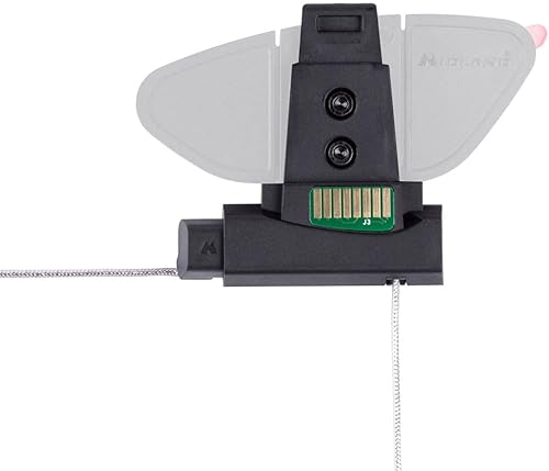 MIDLAND C1571 Base di Aggancio per Interfono BTX1 e BTX2 Serie PRO e S Fissaggio a Slitta senza Stop Light - Honorern