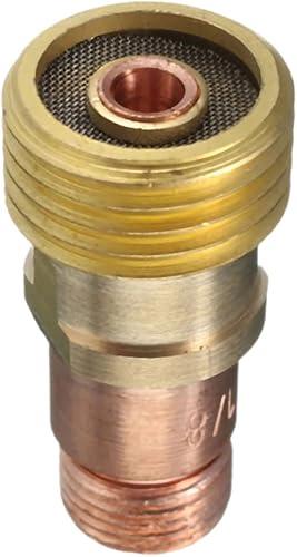 4PCS Ottone Pinze Corpo per Stubby Gas Lens Connettore con Maglia per Tig WP-17/18/26,17CB20G Pinze Corpo per Stubby Gas Lens 1.6mm 1/16 - Honorern
