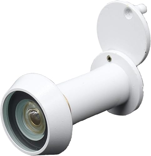 Spioncino in bronzo d'ottone antico o fori di sbirciatura Chubb Security 8V001 tipo grandangolare - Honorern