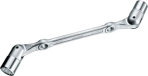 Gedore Chiave doppia a bussola snodata, profilo UD 13x17 mm - 34 13x17 - Honorern