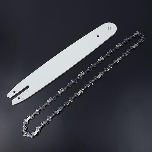 Barra guida per motosega con catena compatibile 38 LP 50DL per MS170, MS180 - Honorern