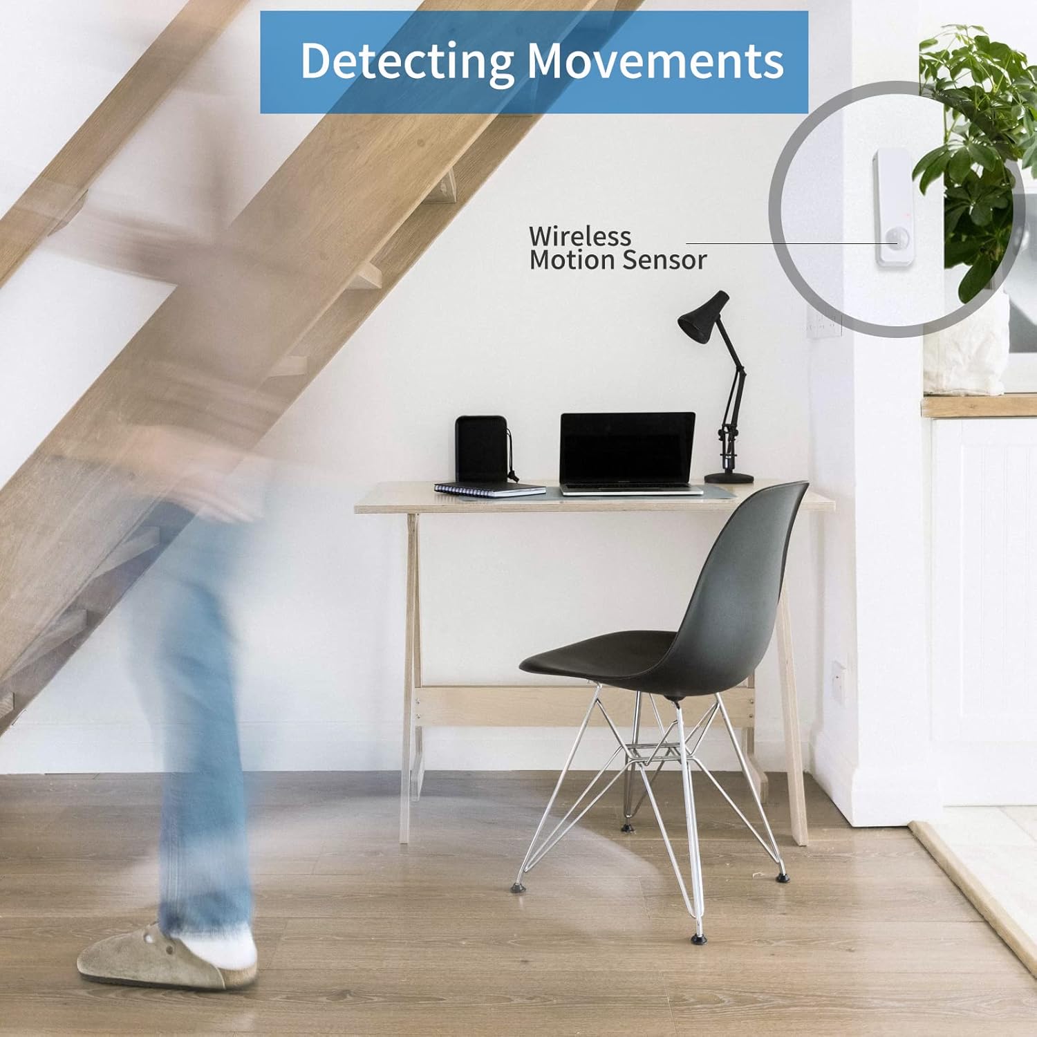 THIRDREALITY Zigbee Motion Sensor 4 Pack, Zigbee Hub richiesto, Pet Friendly, funziona con Home Assistant, SmartThings, Aeotec, Homey, Hubitat o dispositivi Echo con hub Zigbee integrato - Honorern