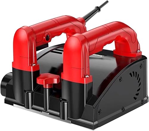 Fresa per calcestruzzo,1200W,4000 giri/min,Smerigliatrice per muri Levigatrice vibrante Fresatrice a Rulli fresatrice per massetti Fresatrice per ristrutturazione in calcestruzzo - Honorern