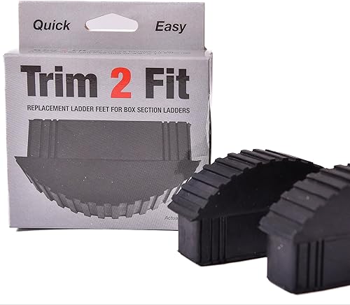 Trim 2 Fit Piedini di Ricambio in Gomma per Scale - Tagliati su Misura - Honorern