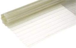 Vetroresina Ondulata in Rotolo colore Neutro Altezza 250 cm lunghezza 30 Mt - Honorern