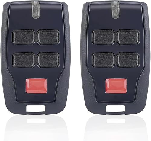 2pcs Telecomando 433,92MHz per Cancelli Automatici, Compatibile con BFT Mitto B RCB2/4 – Controllo a Distanza Ergonomico per Sistemi di Sicurezza e Cancelli Automatizzati - Honorern