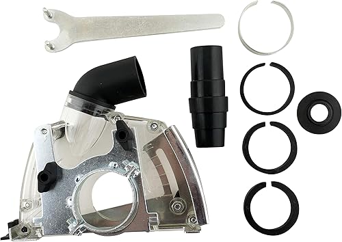 PRODIAMANT Cappa di aspirazione adatta per smerigliatrice angolare da 115 mm e 125 mm, per un taglio diamantato senza polvere - Honorern