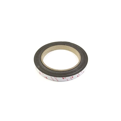 FIRST4MAGNETS Striscia Magnetica Neodmio Flessibile Neoflex® con Autoadesivo 3M - 25mm di Larghezza - 0,5 M di Lunghezza - Confezione di 2 - Honorern