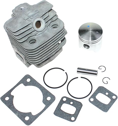 ICOOYO Kit cilindro pistone per Husqvarna 142R 142RB 142RJ 152R 152RB 152RJ 143R 153R Jonsered GC2042 GC2052 BP2052 - Honorern