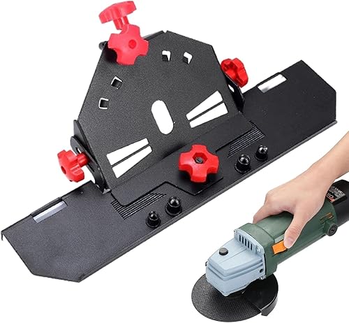 Smussatrice per Piastrelle 45 Gradi, Smerigliatrice Angolare Taglia Piastrelle, 115-125 mm Tagliapiastrelle, taglia mattonelle per Piastrelle in Ceramica e Marmo in (Rosso Quattro Fori) - Honorern