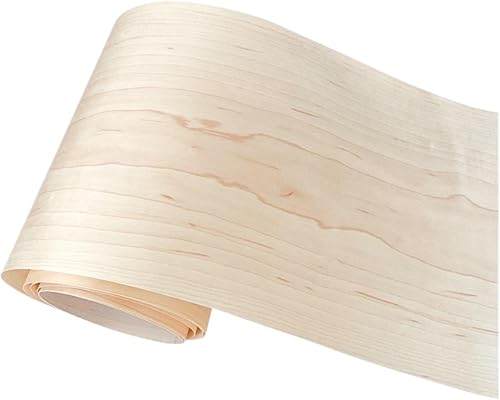 Impiallacciatura di Legno di Acero Naturale Produzione Fai da Te Fatta a Mano e ristrutturazione di Altoparlanti for mobili Artigianato in Legno - Honorern