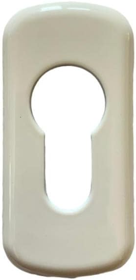 Placca mostrina bocchetta rosetta per cilindro yale porte interne e esterne (Bronzo) - Honorern