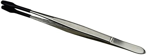 PINZETTE IN ACCIAIO CON PUNTE ROTONDE ANTISCIVOLO PER RACCOLTA FRANCOBOLLI MONETE E PICCOLI OGGETTI DELICATI - Honorern