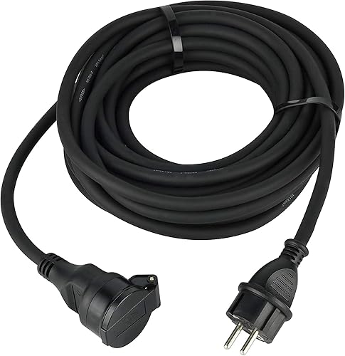 Electraline 200121 Prolunga professionale impermeabile IP44, 5 m - Honorern