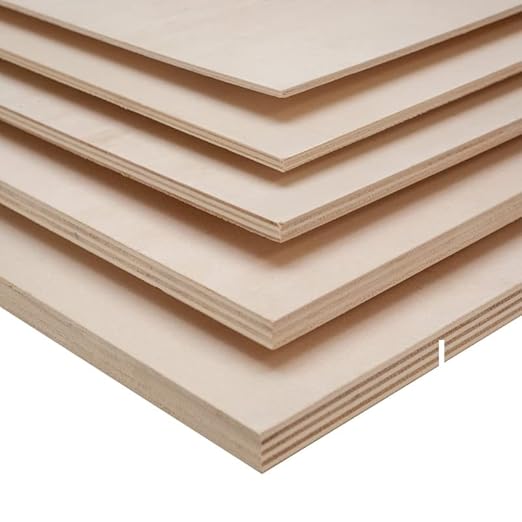 Pannello/Multistrato pioppo mm 8 - dimensioni 50 x 80 cm - Honorern