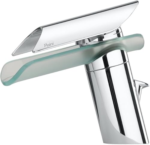 Rubinetto miscelatore LAVABO codice 73cr211 serie MORGANA – PAINI Rubinetterie – Finitura Cromo/Vetro - Honorern