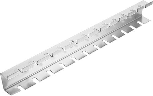 1 Pc porta cacciavite portautensili in acciaio appendi attrezzi da parete gancio organizer per pannelli forati domestici portautensili a mano Foro quadrato Perfboard tavola sospesa - Honorern