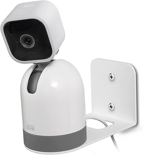 Universale Supporto da Parete/Soffitto - compatibile con Blink Mini Pan Tilt Indoor Camera/TP-link, Accessori Metallico Addensato Base Staffa Bracket per Camera Interna - Honorern