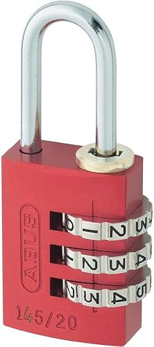 Candado combinación aluminio 20mm amarillo - Honorern