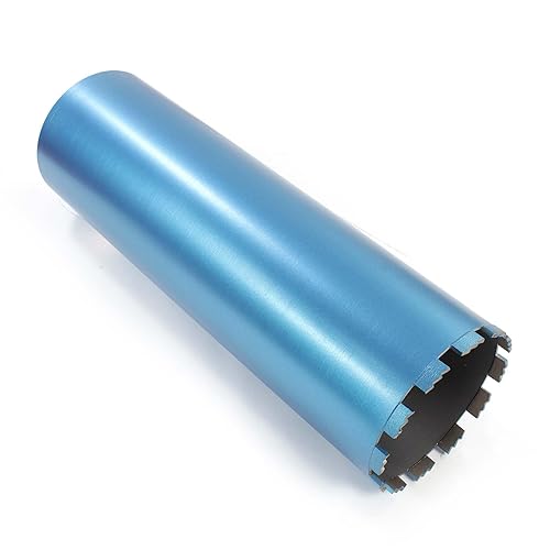 Wiltec Punta diamantata per carotatrice Ø 152 mm, lunghezza 450 mm, UNC 1¼, ingranaggio a denti elicoidali, per carotaggio a umido, corona diamantata per calcestruzzo, pietra, granito - Honorern