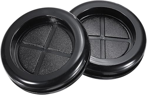 Guarnizione in Gomma Rotonda a Doppia Faccia Diametro Montaggio 40mm ID 35mm per Protezione Cavi 10pz - Honorern