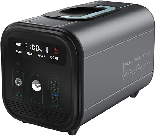 Etna VolcanoBat 384Wh/120000mAh Accumulatore di energia a onda sinusoidale pura con batteria LiFePO4, uscite AC/DC/USB-C/Auto, campeggio, caravan, camper - Honorern