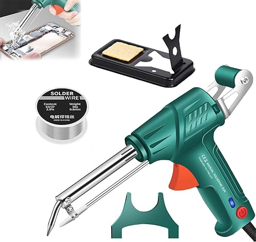 Set di saldatori multifunzione per saldatore, 60 W, per riscaldamento esterno, kit di saldatura automatica per riparazioni fai da te (5 pezzi) - Honorern