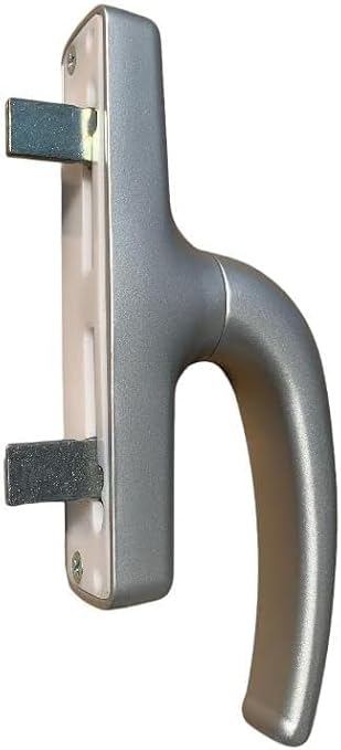 CREMONESE PER INTERNO MANIGLIA PER PORTE IN ALLUMINIO CREMONESE ADATTA A TUTTE LE PORTE INTERNE VERSATILE DESIGN MODERNO (Nero) - Honorern