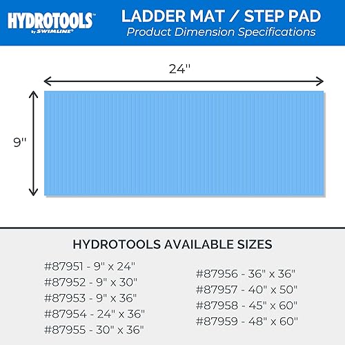 Hydro Tools - Tappetino Protettivo per scaletta Piscina - Honorern