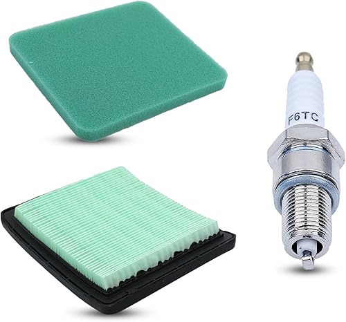 Haishine Filtro aria per GCV160 GCV135 GX100 GC135 GC160 Sostituisce OEM 17211-ZL8-000 17211-ZL8-003 17211-ZL8-023 con candela GX160 GX390 - Honorern