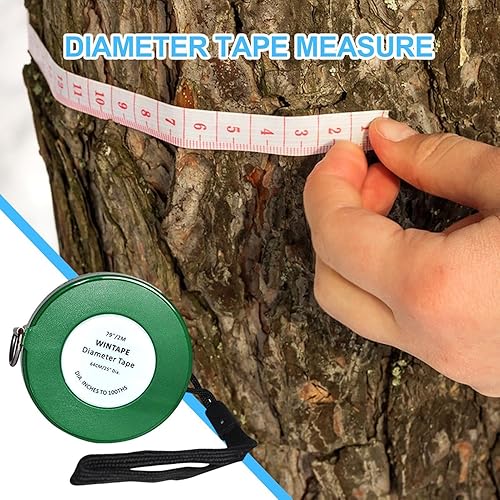 Misuratore di diametro preciso Strumento di misurazione del tubo professionale Attrezzatura di misura Misura a nastro imperiale e metrica Nastro di misurazione del diametro 'albero della tasca - Honorern
