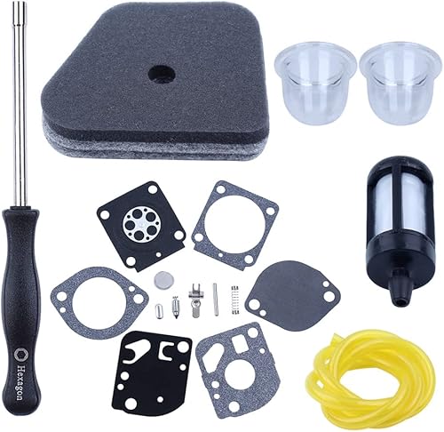 Trimmer Carburatore Kit di Riparazione, Per Stihl Fs100 Fs100R Fs100Rx Fs110 Fs110R Fs110X Fs110Rx Fs130 Fs130R Trimmer, 4180 120 0611 41801200610 - Honorern