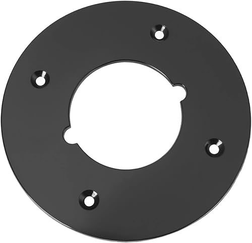 Piastra Di Base Per Router Elettrico Piastra Di Base Rotonda In Plastica Per Router Compatibile Con Makita 3612/3612C Router Elettrico 413024-1 912112-6 - Honorern